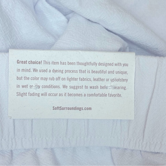 Soft Surroundings Wide Leg Crop Pants - Picture 4 of 10